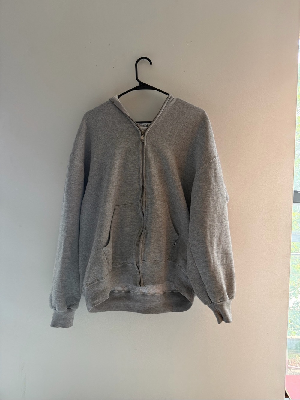 Russell Athletic Gray Zip Hoodie